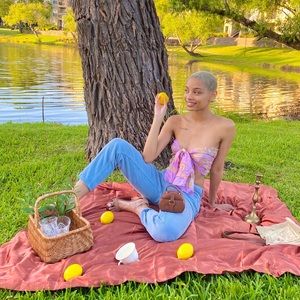 Urban Outfitters Blue Corduroy Pants